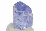 Brilliant Blue-Violet Tanzanite Crystal -Merelani Hills, Tanzania #286264-1